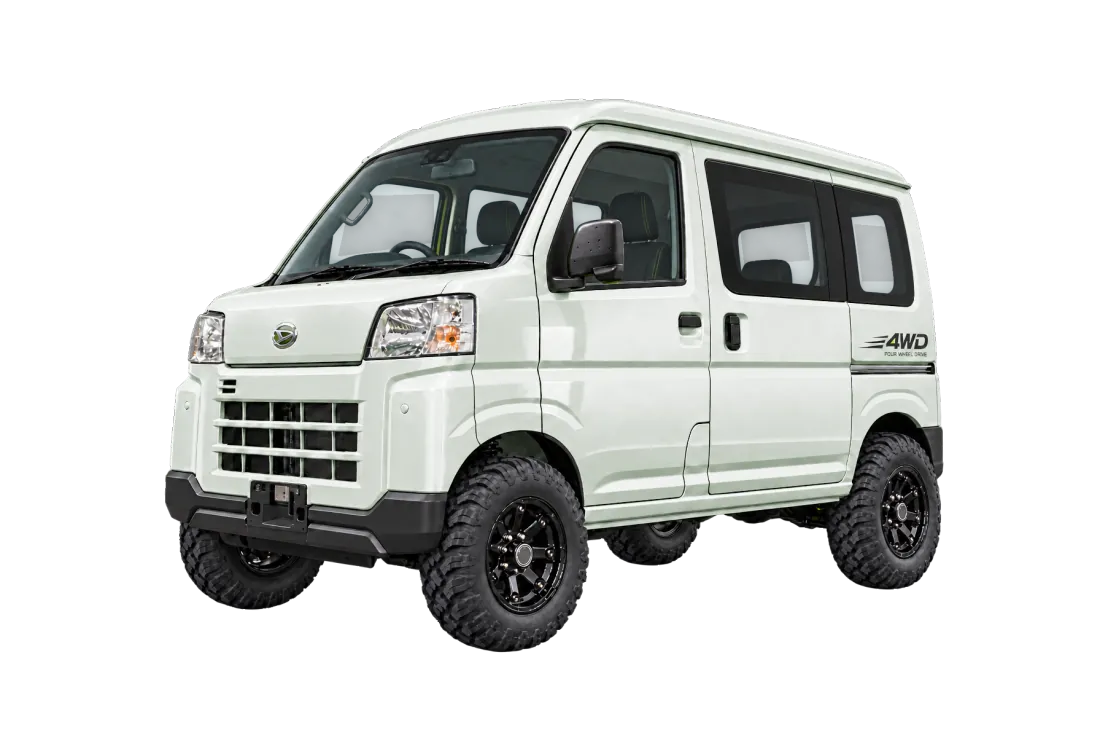 A Arctic White Van